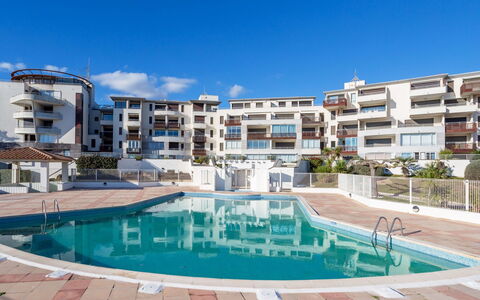 Cap D'Agde 905: Wohngebiet, Wohnung, Eigentumswohnung, Balkon, Hotel, Yachthafen