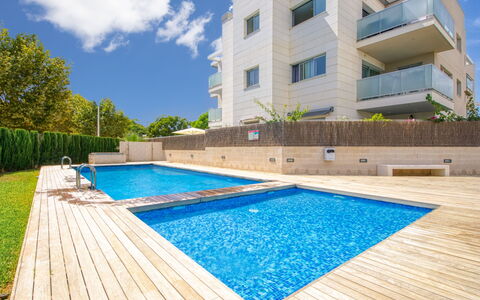 Jávea 734: Schwimmbad, Verbundwerkstoff, Wohnung, Eigentumswohnung, Villa, Landscaping, Resort, Hotel, Balkon, Eco Hotel
