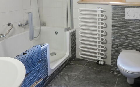 Les Diablerets 600: Eigentum, Armatur, Fussboden, Flooring, Toilette, Badezimmer, Installation, Zapfhahn, Gas