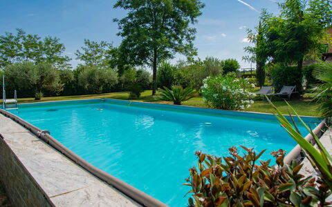 Elena: Blau, Schwimmbad, Resort, Schatten, Eco Hotel, Garten, Hazienda, Landscaping, Hinterhof, Gartenmöbel