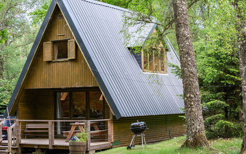 Birchwood Cottage: Pflanze, Gebäude, Baum, Haus, Holz, Fenster, Die Architektur, Biome, Gehölz, Schatten