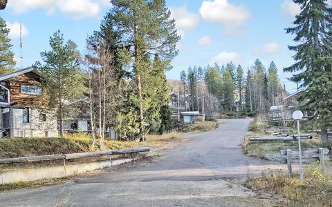 Rukakuru 47: Baum, Wohngebiet, Haus, Zuhause, Grundstueck, Hütte, Vorort, Lärche, Immergrün