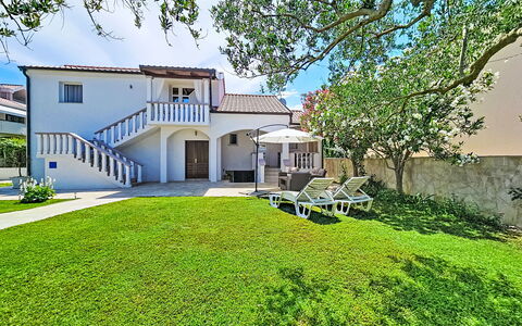 Tone: Wohngebiet, Zuhause, Haus, Estate, Schatten, Rasen, Garten, Landscaping, Hazienda, Balkon