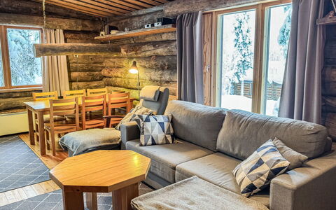 Rukalehto: Holz, Zuhause, Hütte, Blockhaus, Decke, Hartholz, Holzbeize, Planke, Wohnzimmer, Holz