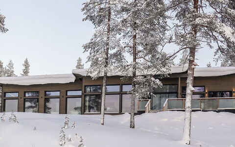 Villa Kallas: Schnee, Winter, Einfrieren, Daylighting, Schatten, Schneesturm