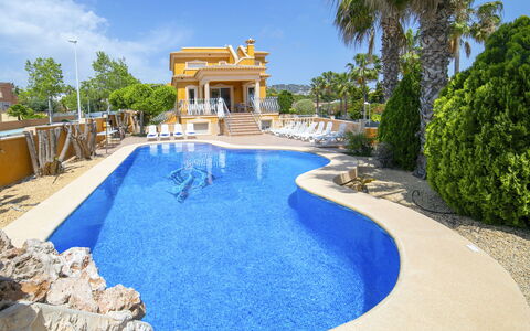 Villa Delfín: Blau, Schwimmbad, Resort, Freizeit, Estate, Villa, Hotel, Ferienort, Eco Hotel