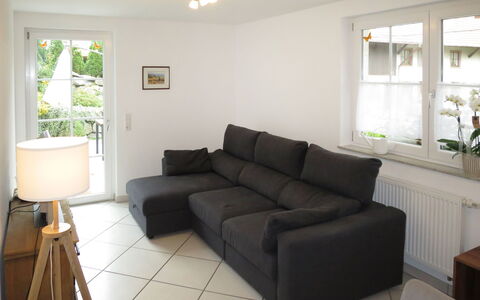 Mittelberghof: Couch, Möbel, Eigentum, Pflanze, Fenster, Beleuchtung, Holz, Studio Couch, Tabelle, Fussboden