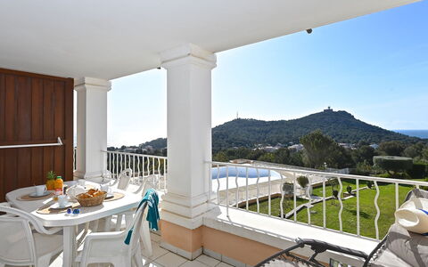 Agay Village Cap Esterel 700: Wohnung, Balkon, Stuhl, Villa, Penthouse