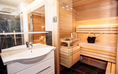 Unterkunft:&nbsp;Superior mit Sauna & Außenbadewanne 160.3
