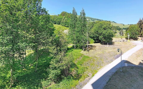 Le Corbier 510: Baum, Gras, Grün, Vegetation, Natürliche Landschaft, Strauch, Strasse, Einfach, Weg, Durchgangsstrasse
