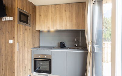 Unterkunft:&nbsp;Premium Baumhaus mit 1 Schlafzimmer 100.6
