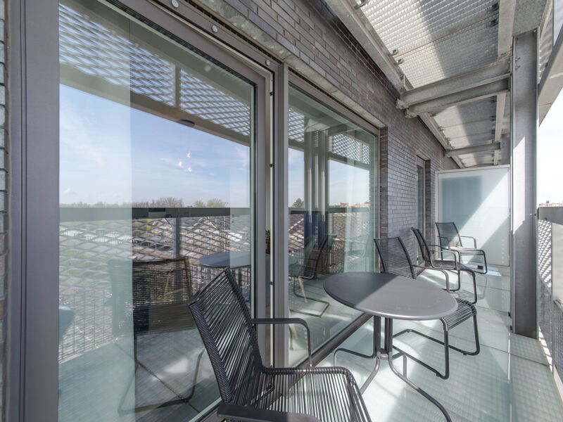 Railway to the Beach with Balcony