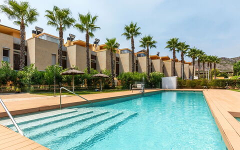 Residencial Oropesa - la Concha: Resort, Schatten, Schwimmbad, Landscaping, Eco Hotel, Villa, Hotel, Hazienda, Hof