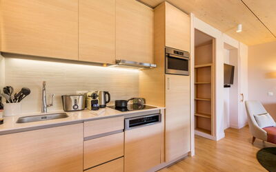 Cottage Vip 651.6: Cabinetry, Möbel, Countertop, Küchengerät, Herd, Holz, Spüle, Interior Design, Haushaltsgerät, Küche