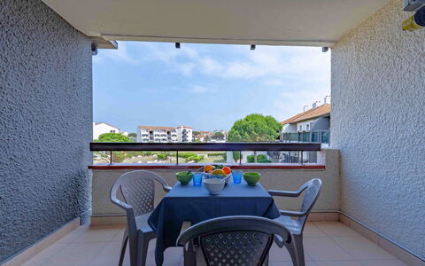 Le Barcarès 966: Wohnung, Balkon