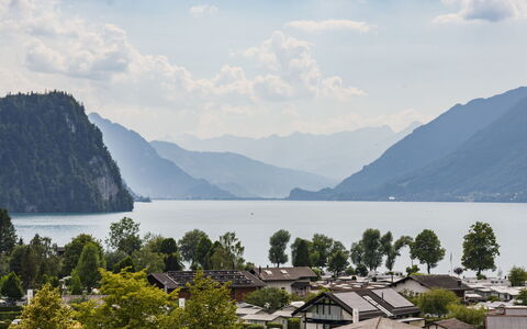 Brienz Sunset: Bergforms, Wasser, Gewässer, Berg, Natürliche Landschaft, Hügel, Hochland, Landschaft, Bergstation, Gebirge