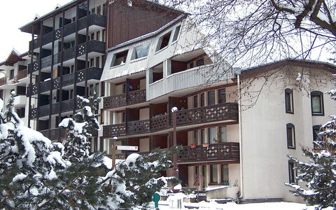 Chamonix 670: Gebäude, Schnee, Pflanze, Fenster, Weiss, Urban Design, Baum, Einfrieren, Nachbarschaft, Wohngebiet