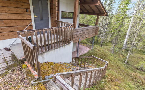 Sallan Lumous a: Holz, Die Architektur, Hütte, Zuhause, Abstellgleis, Blockhaus, Veranda, Planke, Hartholz, Holzbeize