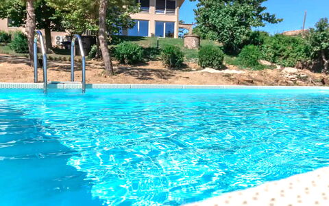 Villa Elpidio: Wasser, Pflanze, Eigentum, Gebäude, Schwimmbad, Blau, Baum, Azurblau, Vegetation, Schatten