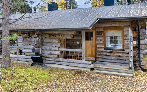 Luppokero 1: Holz, Hütte, Blockhaus, Hartholz, Gartenbauten, Schuppen, Hütte, Holz, Abstellgleis, Hütte