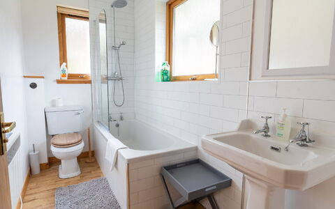 Peter'S Shed: Spiegel, Zapfhahn, Sinken, Armatur, Eigentum, Weiss, Badewanne, Bad Sink, Grün, Badezimmer