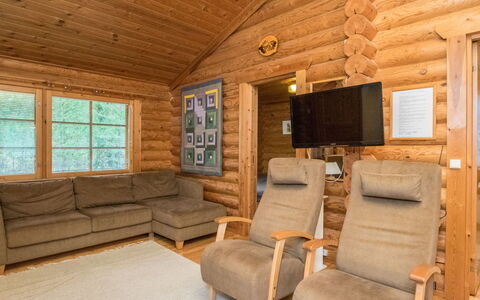 Pyhä-Rasti: Holz, Hütte, Blockhaus, Wald, Schuppen, Gartenbauten, Lärche, Wald, Holzbeize