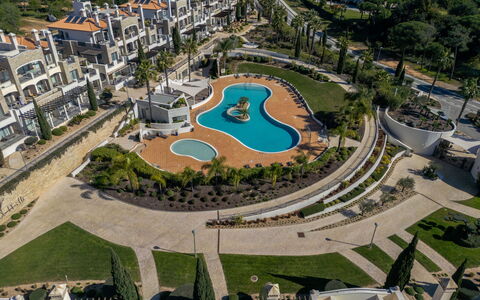 Vilamoura 171: Urban Design, Garten, Landscaping, Resort, Vogelperspektive, Ferienort, Park, Hazienda, Luftaufnahmen