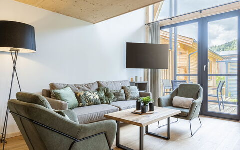 Unterkunft:&nbsp;Penthouse # 2B mit Sauna&Außenbadewanne 180.2