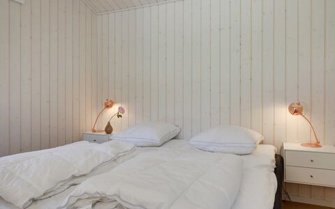 Anarosa - 200M from the Sea: Schlafzimmer, Holz, Bett, Bettdecke, Decke, Interior Design, Bedding, Flooring, Fussboden, Beleuchtung
