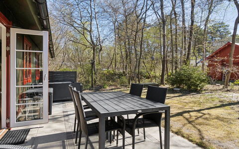 Blakke - 250M from the Sea: Holz, Möbel, Gartenmöbel, Stuhl, Tabelle, Tisch Im Freien, Küche & Esszimmer Tisch, Schatten, Veranda, Hartholz