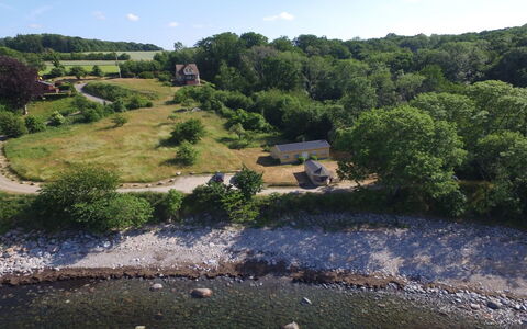 Alfred - 25M from the Sea: Zuhause, Hütte, Veranda, Abstellgleis, Bauernhaus, Outdoor Struktur