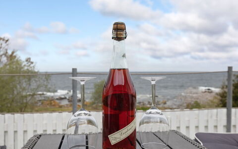Ensio - 150M from the Sea: Flasche, Drinkware, Glasflasche, Barware, Wein, Weinflasche