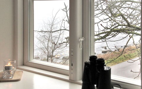 Uschi - 15M from the Sea: Gebäude, Haus, Fenster, Zuhause, Dach, Wohngebiet, Strauch, Hütte, Grundstueck
