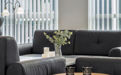 Dwerg - 1.5Km from the Sea: Zimmerpflanze, Wohnzimmer, Lampe