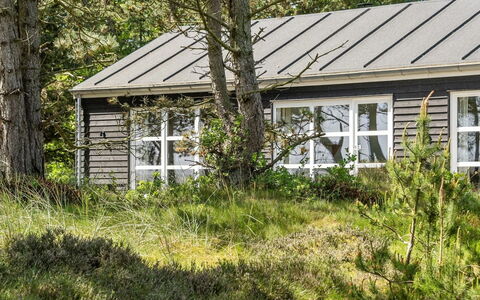 Svanborg - 3.7Km from the Sea: Dach, Haus, Grundstueck, Zuhause, Hütte, Estate, Gartenbauten, Schatten, Blockhaus, Landscaping
