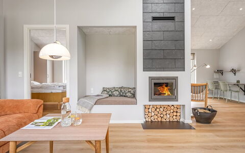 Alena - 1Km from the Sea: Möbel, Interior Design, Flooring, Fussboden, Wand, Holz, Holzboden, Decke, Feuerstelle, Wohnzimmer