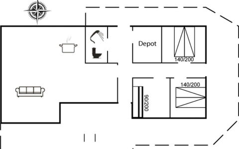 Noralee - 3.5Km from the Sea: Wohngebiet, Dach, Vorort, Auffahrt, Estate, Kamin