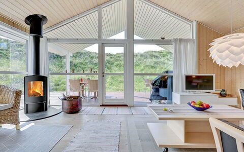 Asvalde - 150M from the Sea: Interior Design, Flooring, Möbel, Holz, Decke, Fussboden, Wohnzimmer, Light Fixture, Couch, Holzboden