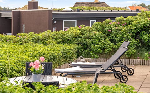 Legolas - 50M from the Sea: Möbel, Gartenmöbel, Strauch, Stuhl, Tisch Im Freien, Garten, Schatten, Landscaping, Terrasse