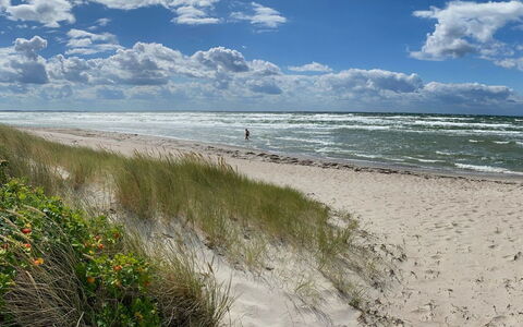 Wiger - 150M from the Sea: Himmel, Blau, Gewässer, Natürlichen Umgebung, Wolke, Strand, Küste, Horizont, Sommer