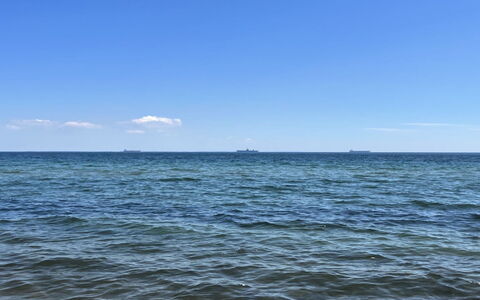 Mato - 100M from the Sea: Blau, Himmel, Wasservorräte, Horizont, Wasser, Daytime, Meer, Wolke