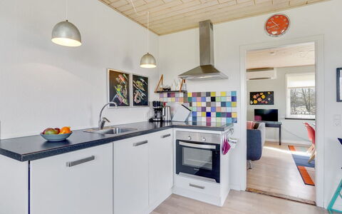 Ewelina - 15Km from the Sea: Interior Design, Flooring, Küche, Decke, Fussboden, Holz, Möbel, Zimmer, Major Appliance, Countertop