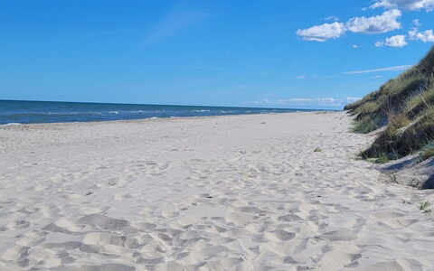 Skaghe - 200M from the Sea: Blau, Himmel, Strand, Natürlichen Umgebung, Küste, Sand, Meer, Horizont, Küsten Und Ozeanische Forms