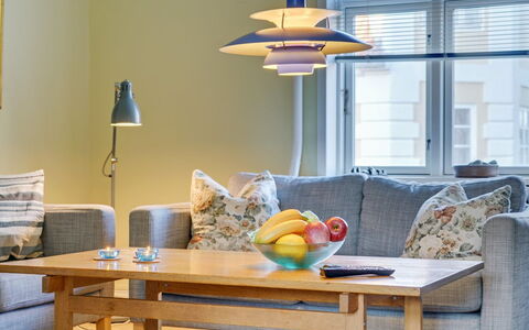 Reko - 500M from the Sea: Möbel, Interior Design, Flooring, Fussboden, Holzboden, Stuhl, Holzbeize, Wohnzimmer, Light Fixture, Decke