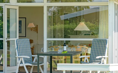 Maybritt - 100M from the Sea: Blau, Strauch, Hütte, Ground, Garten, Estate, Schatten, Landscaping, Bauernhaus, Eco Hotel
