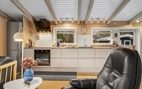 Bia - 250M from the Sea: Interior Design, Flooring, Holz, Decke, Möbel, Küche, Light Fixture, Fussboden, Beleuchtung, Countertop