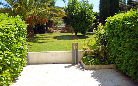 Saint-Tropez 515: Pflanze, Himmel, Pflanzengemeinschaft, Blatt, Grün, Natürliche Landschaft, Baum, Grundstueck, Die Architektur, Strassenbelag