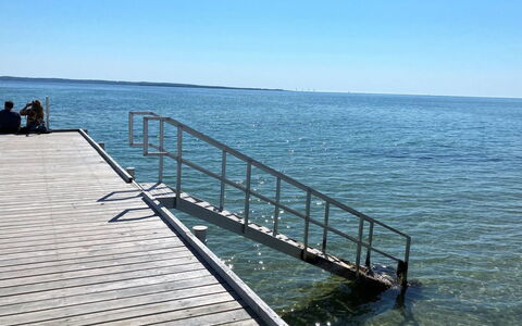 Eva - 1.5Km to the Fjord: Wasser, Gewässer, Holz, Horizont, Meer, Promenade, Walkway, Seebrücke, Wasserweg