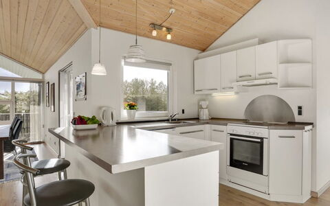 Lirim - 50M from the Sea: Küche, Interior Design, Countertop, Flooring, Möbel, Küchengerät, Decke, Holz, Light Fixture, Cabinetry
