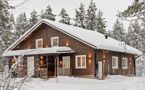 Villa Galdu B: Holz, Schnee, Zuhause, Haus, Winter, Hütte, Abstellgleis, Einfrieren, Dach, Steigung